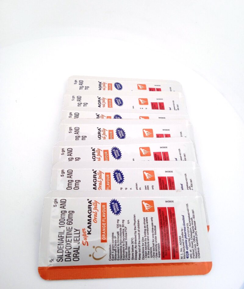 SUPER KAMAGRA ORAL JELLY -7 SACHET - Image 4