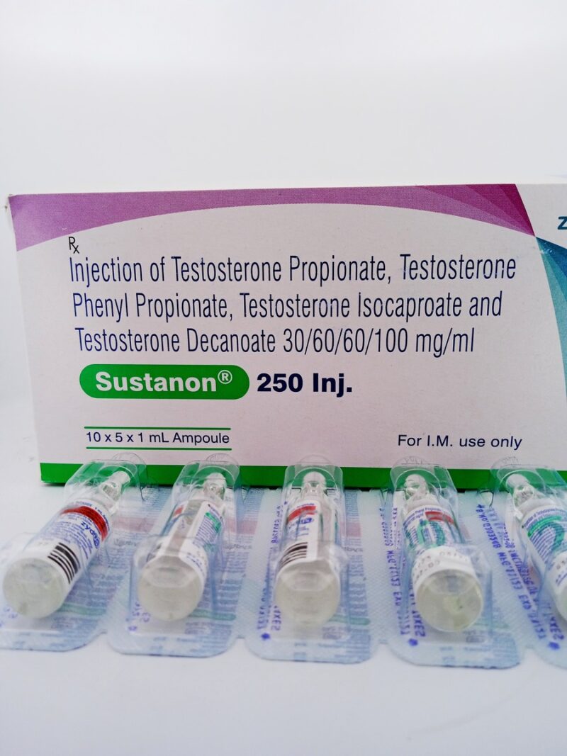 SUSTANON 250 INJECTION - 10 AMPOULE OF 1ML - Image 2