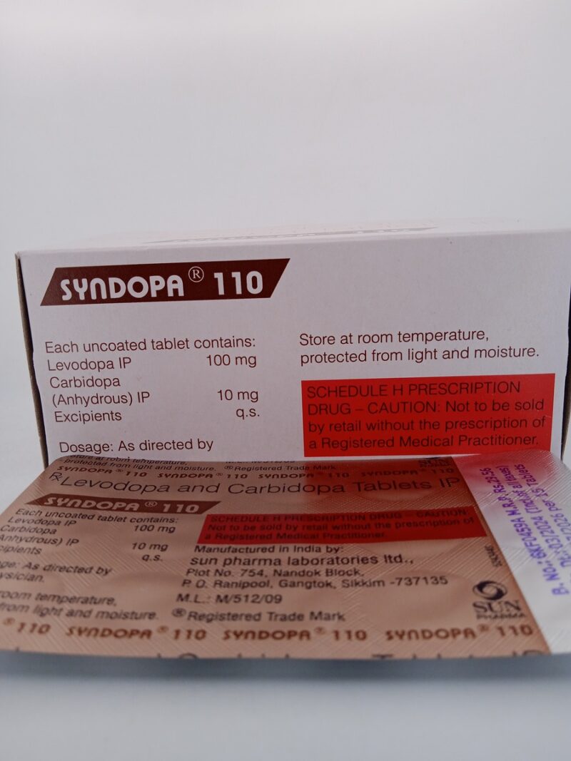 SYNDOPA 110 MG - 15 TABLET - Image 4