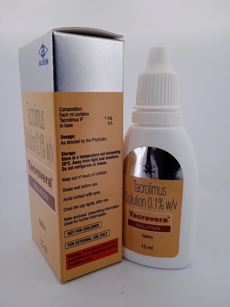 TACROVERA SOLUTION - 1 BOTTLE OF 15ML - Image 3