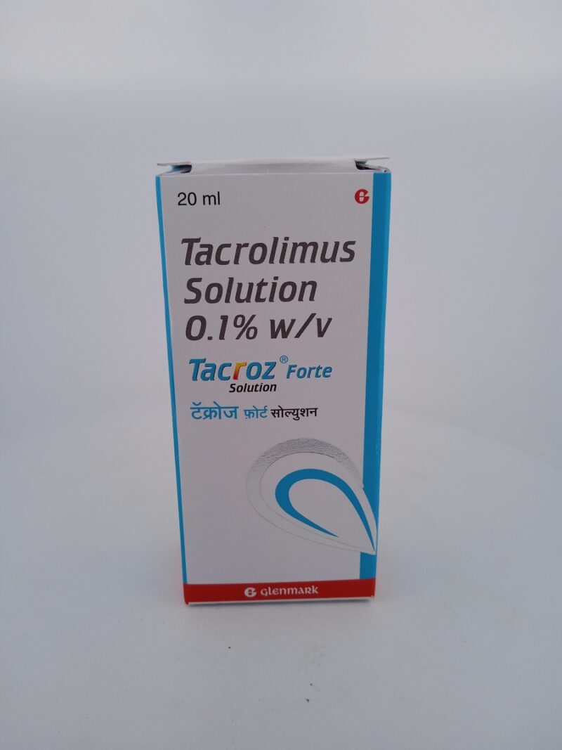 TACROZ FORTE SOLUTION - 1 BOTTLE OF 20ML