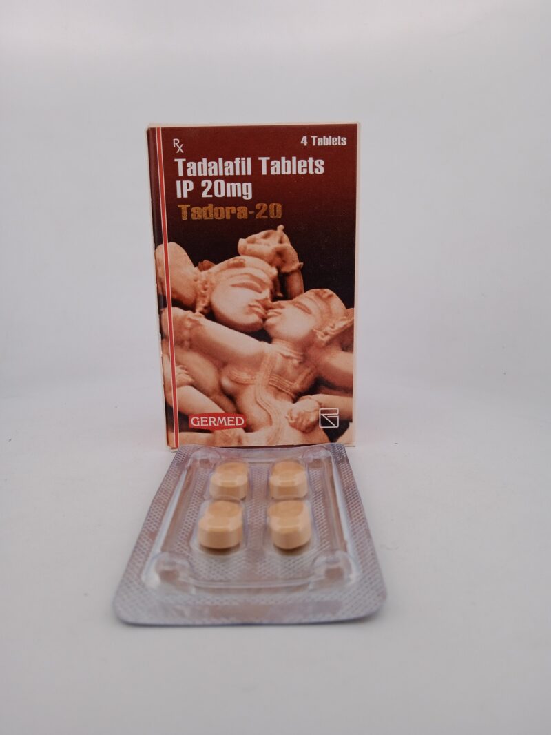 TADORA 20 MG - 4 TABLETS - Image 2