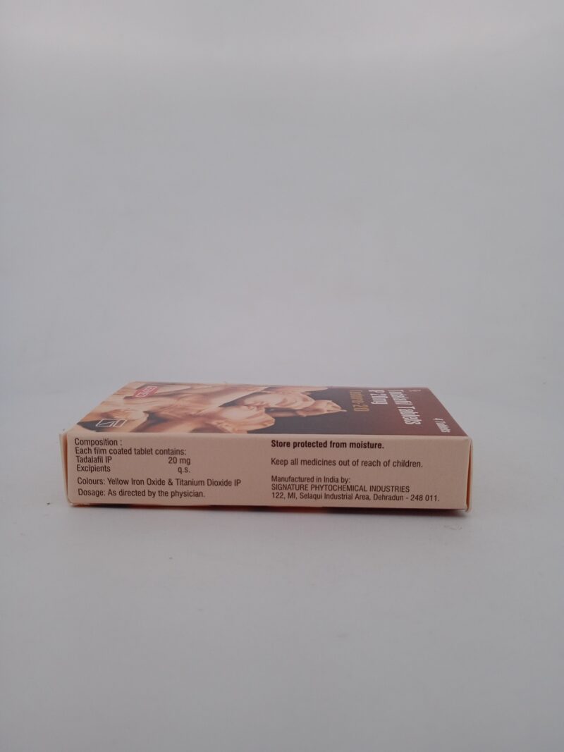 TADORA 20 MG - 4 TABLETS - Image 4