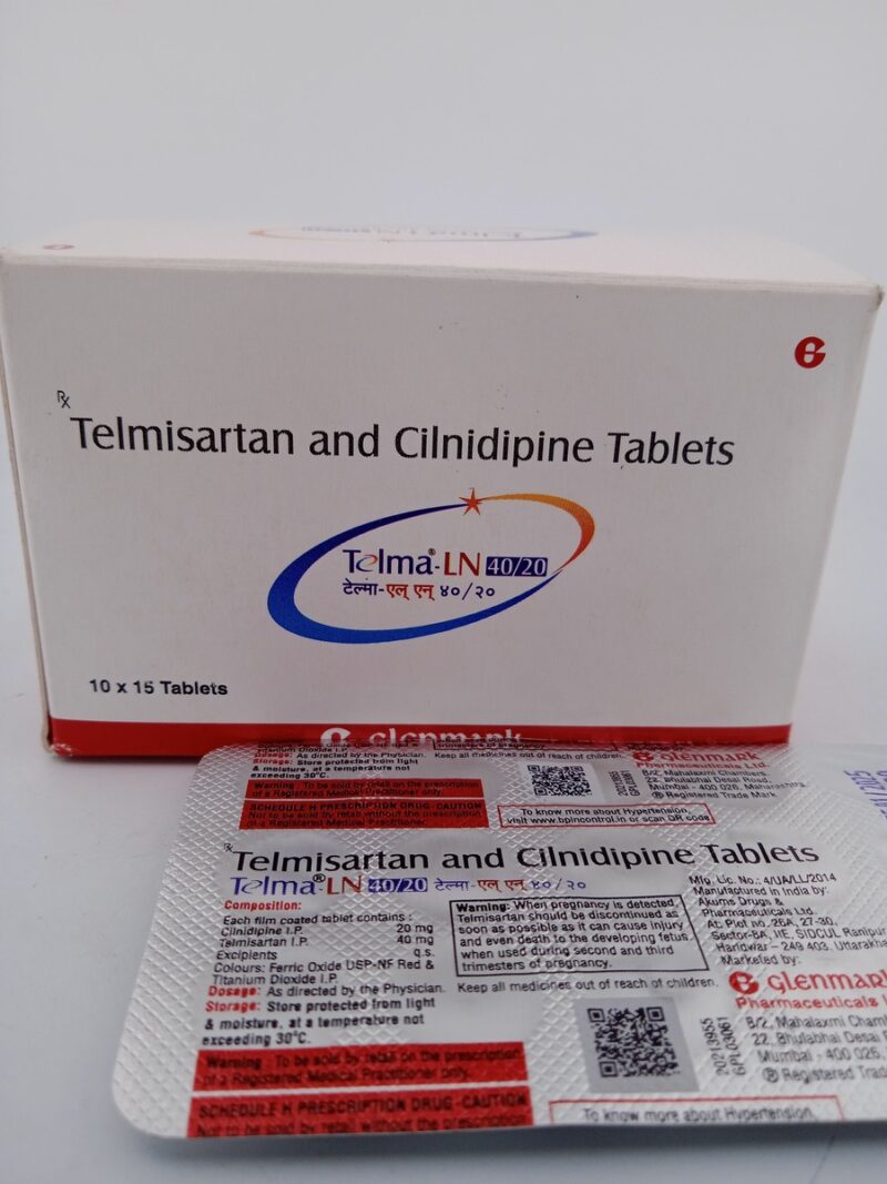 TELMA-LN 40/20 - 15 TABLETS - Image 3