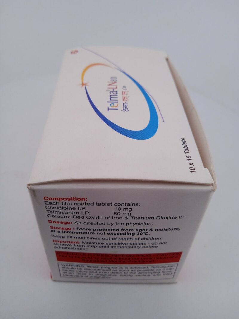 TELMA-LN 80 - 15 TABLETS - Image 4