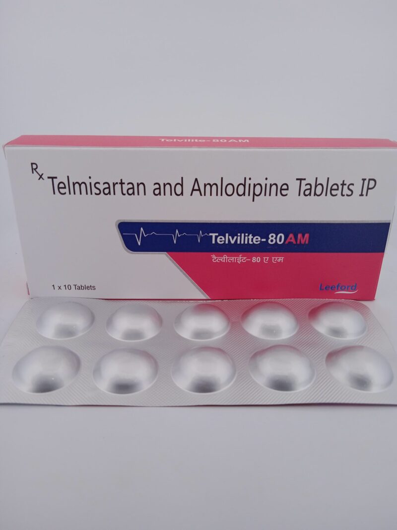 TELVILITE-80 AM - 10 TABLETS - Image 2