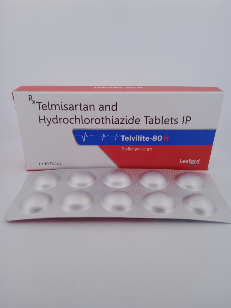 TELVILITE-80 H - 10 TABLETS - Image 2