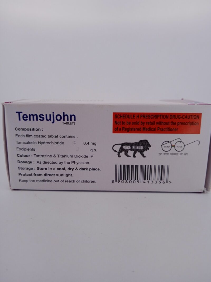 TEMSUJOHN 0.4 MG - 10 TABLETS - Image 4