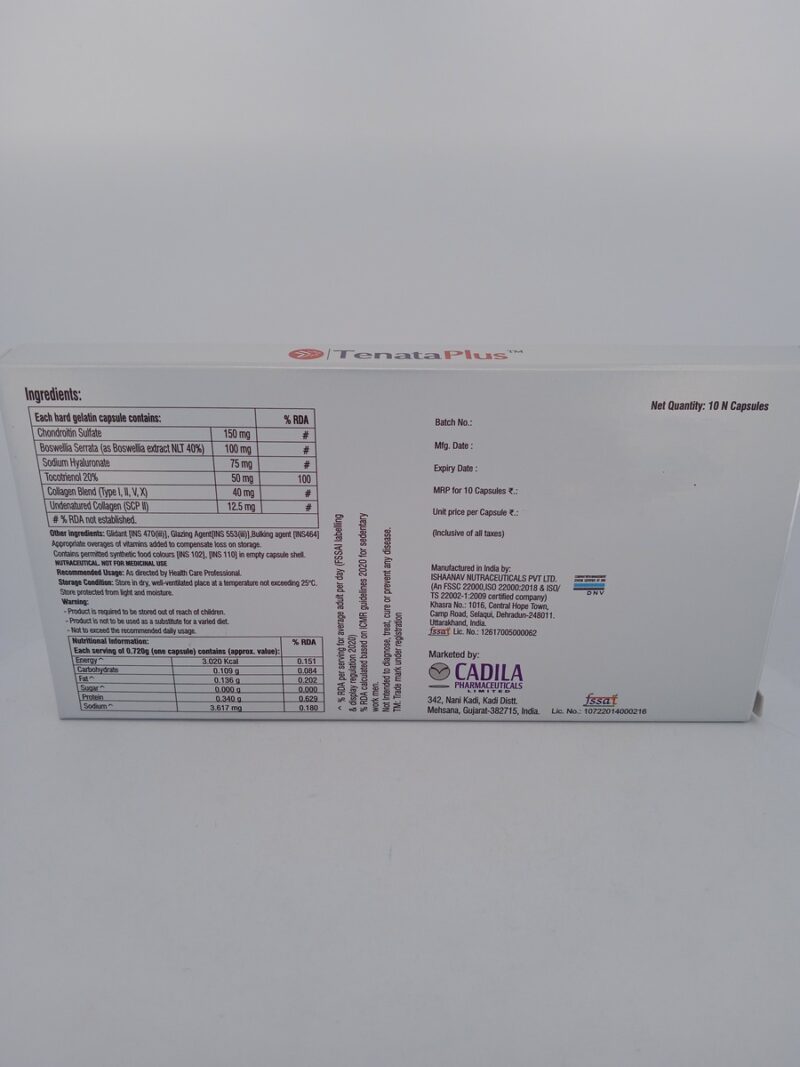 TENATA PLUS - 10 CAPSULES - Image 4