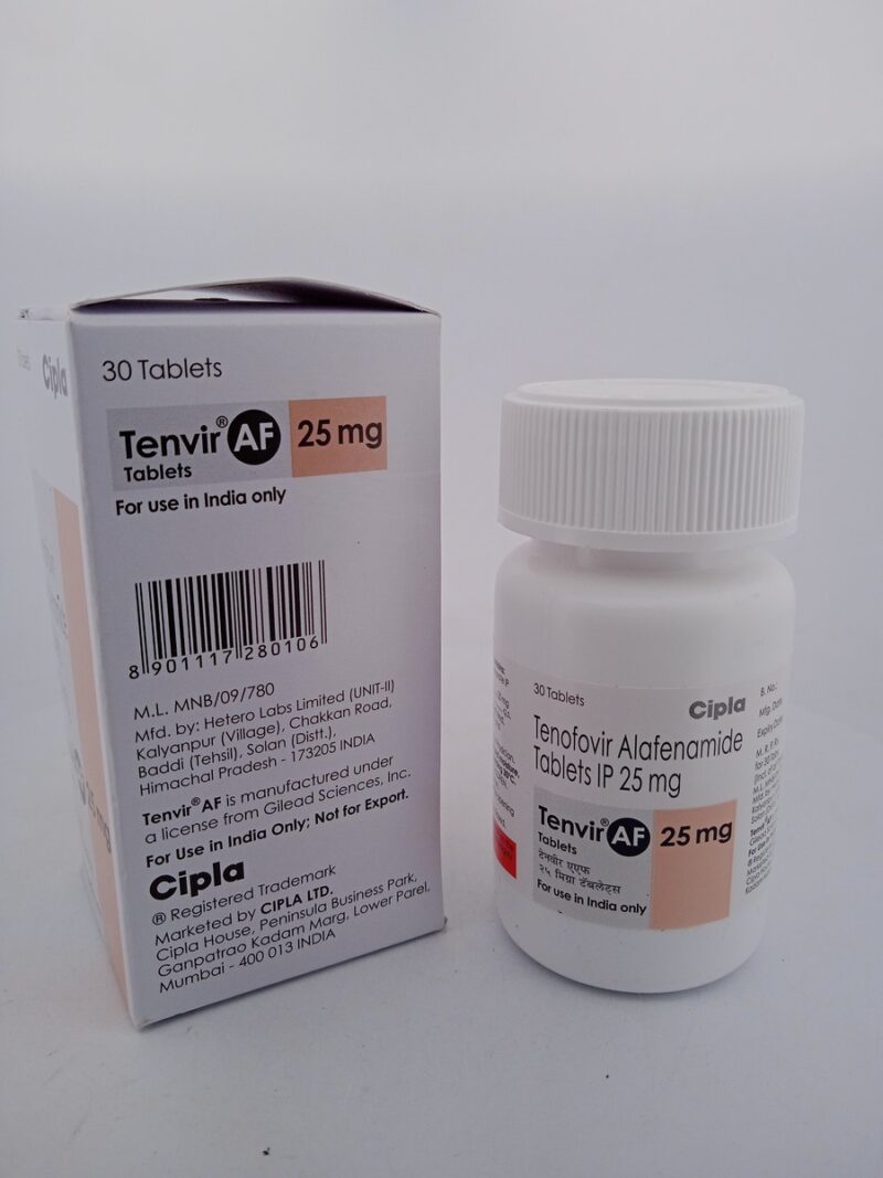 TENVIR AF 25 MG - 1 BOTTLE OF 30 TAB - Image 3