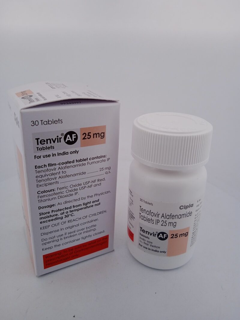 TENVIR AF 25 MG - 1 BOTTLE OF 30 TAB - Image 4