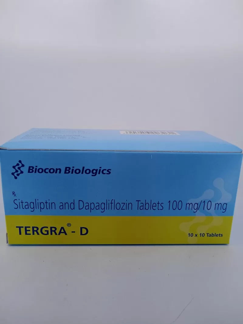 TERGRA-D 100MG/10MG - 10 TABLETS