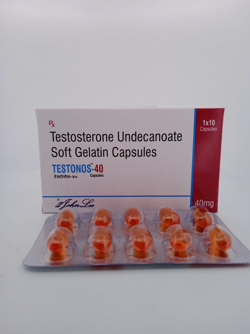 TESTONOS 40 MG - 10 CAPSULES - Image 3