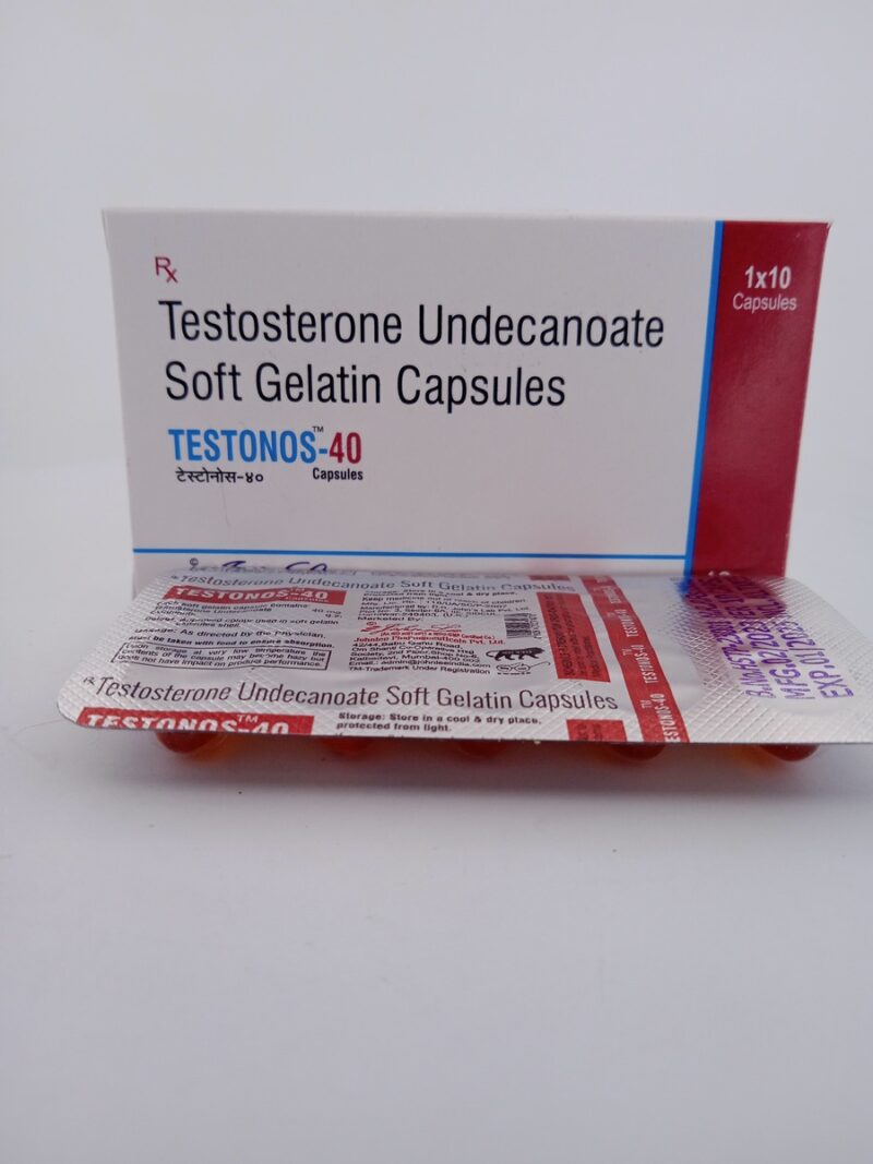 TESTONOS 40 MG - 10 CAPSULES - Image 2