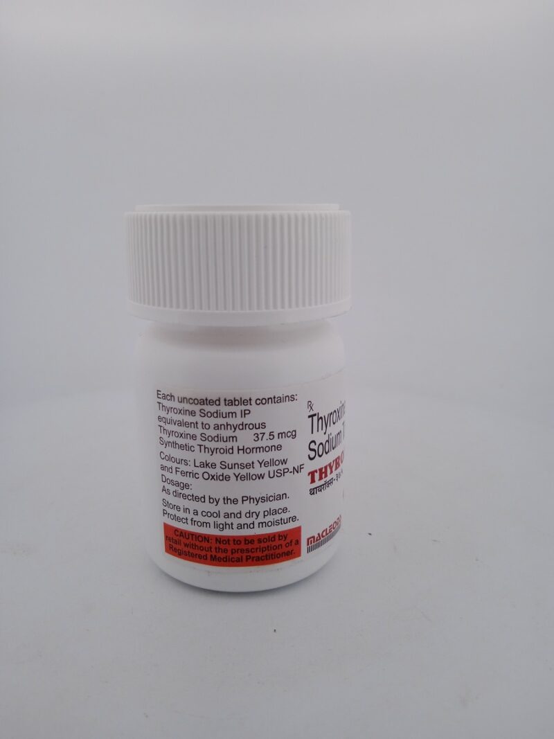 THYROX 37.5 MCG - 1 BOTTLE OF 120 TABLETS - Image 2