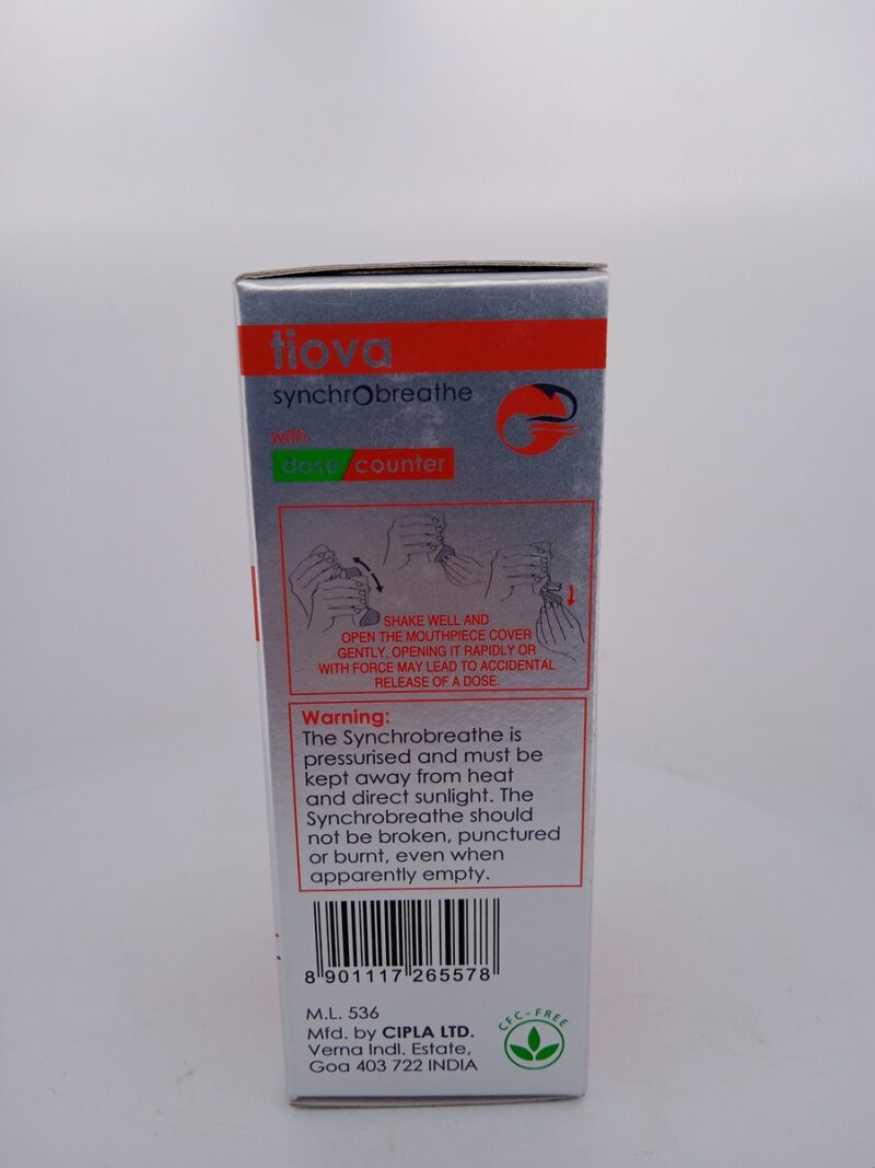 TIOVA SYNCHROBREATHE 9 MCG - 1 INHALER - Image 2