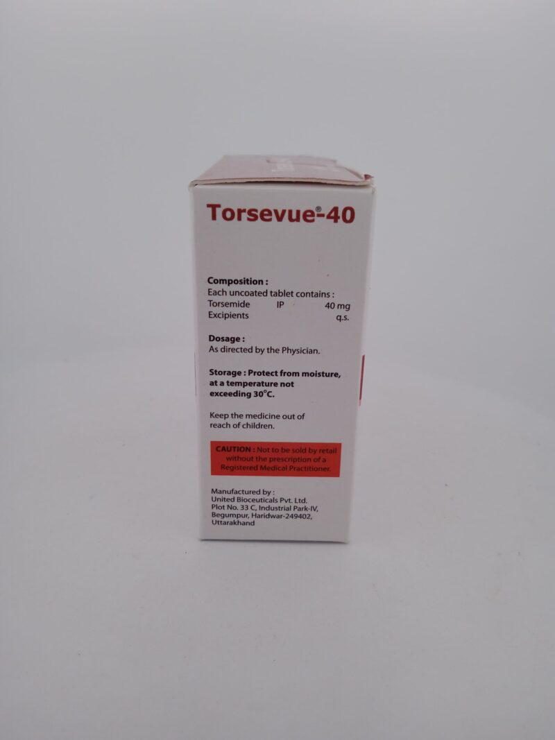 TORSEVUE 40 MG - 10 TABLETS - Image 4