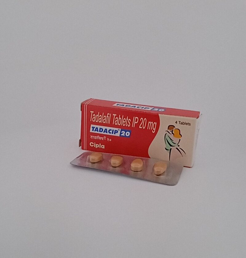 TADACIP 20 MG - 4 TABLET - Image 2