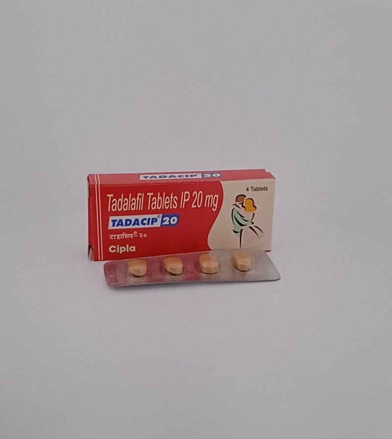 TADACIP 20 MG - 4 TABLET