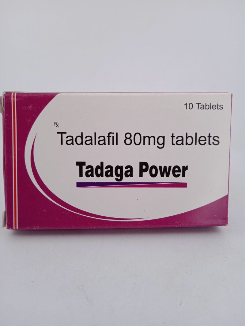 TADAGA POWER 80 MG - 10 TABLETS