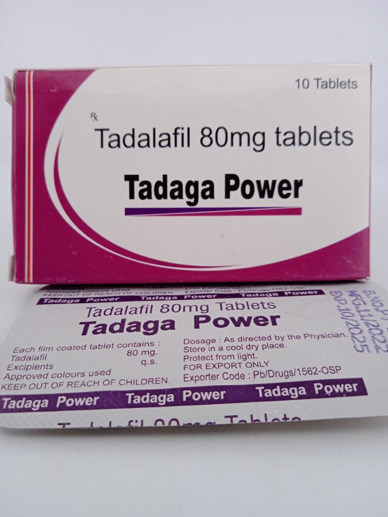 TADAGA POWER 80 MG - 10 TABLETS - Image 3