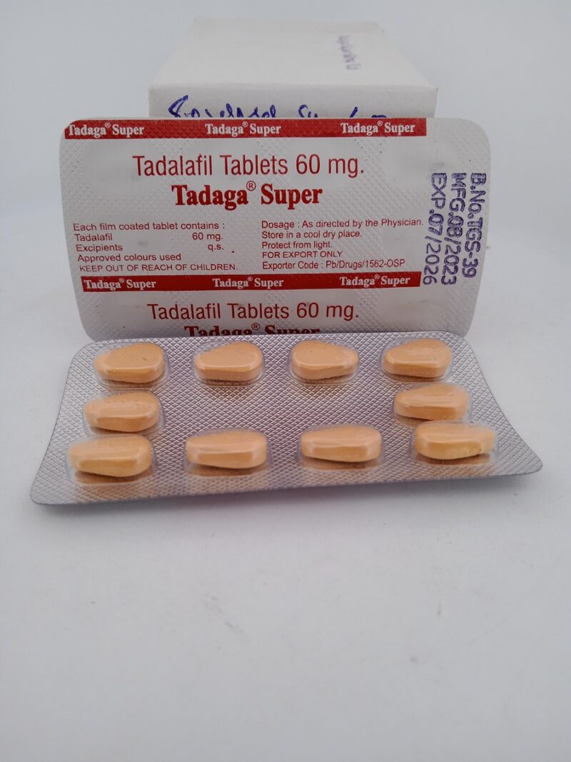 TADAGA SUPER 60 MG - 10 TABLETS - Image 2