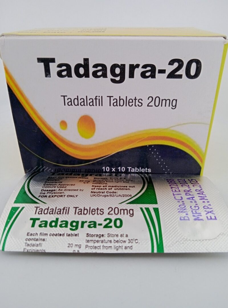 TADAGRA 20 MG - 10 TABLETS - Image 3