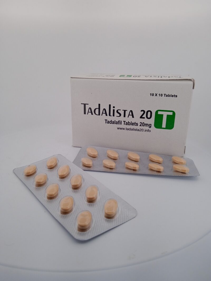 TADALISTA 20 MG - 10 TABLETS