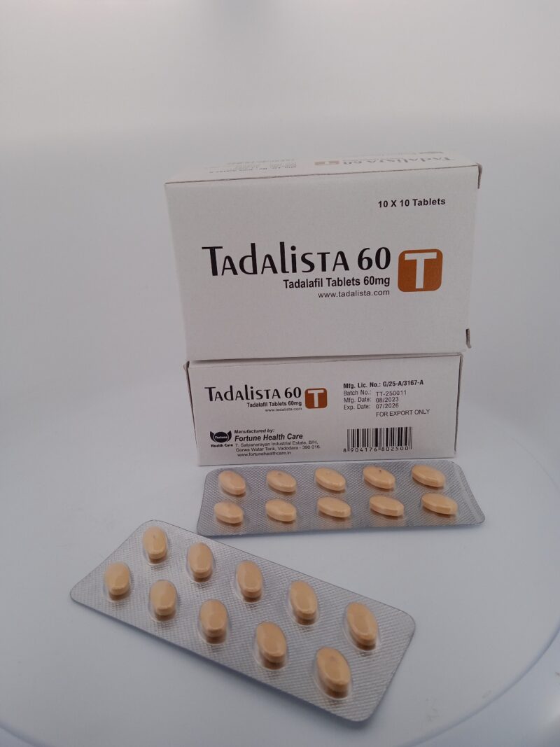 TADALISTA 60 MG - 10 TABLETS