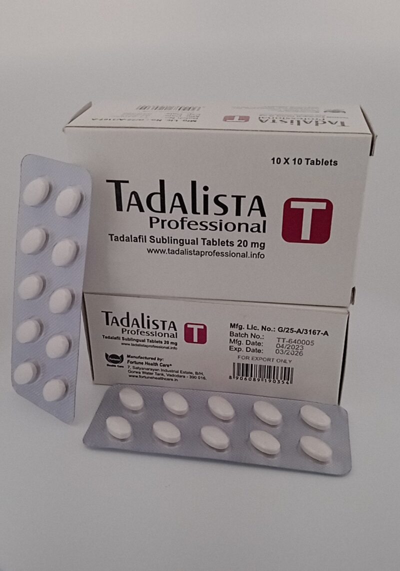 TADALISTA PROFESSIONAL - 10 TABLETS - Image 3