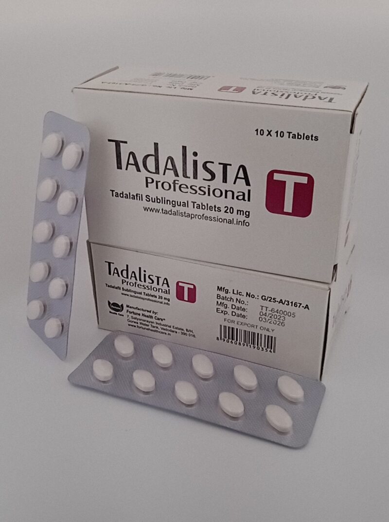 TADALISTA PROFESSIONAL - 10 TABLETS - Image 4