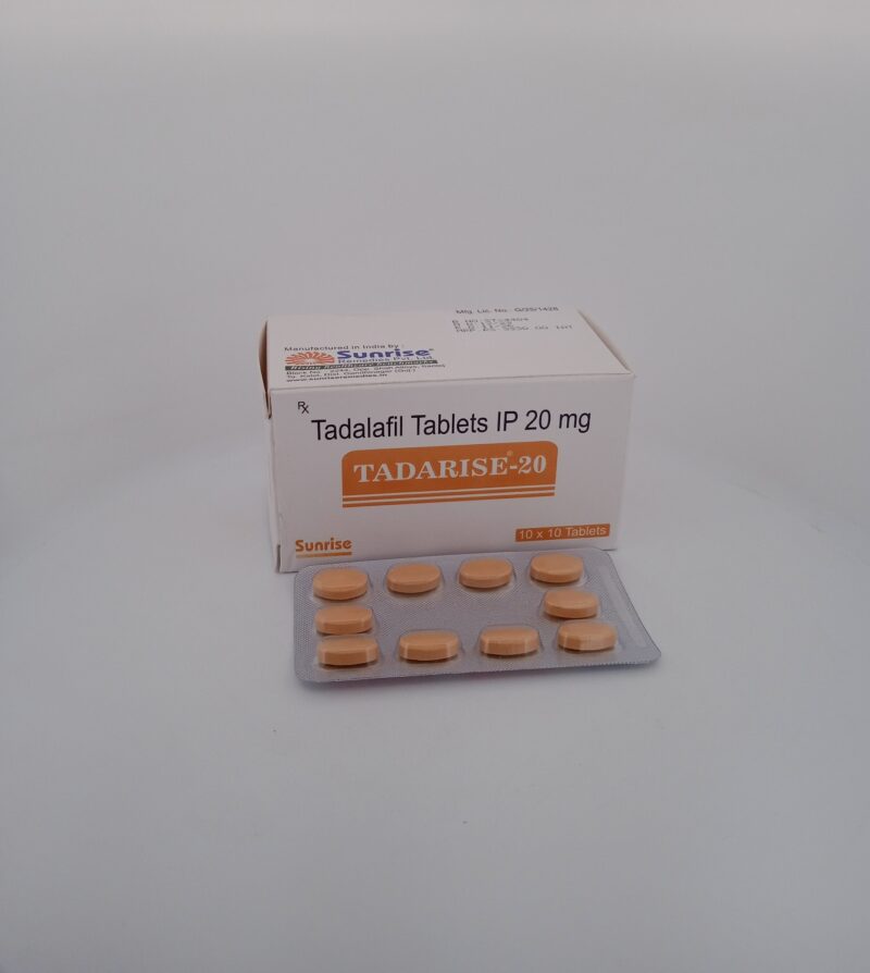 TADARISE 20 MG - 10 TABLETS