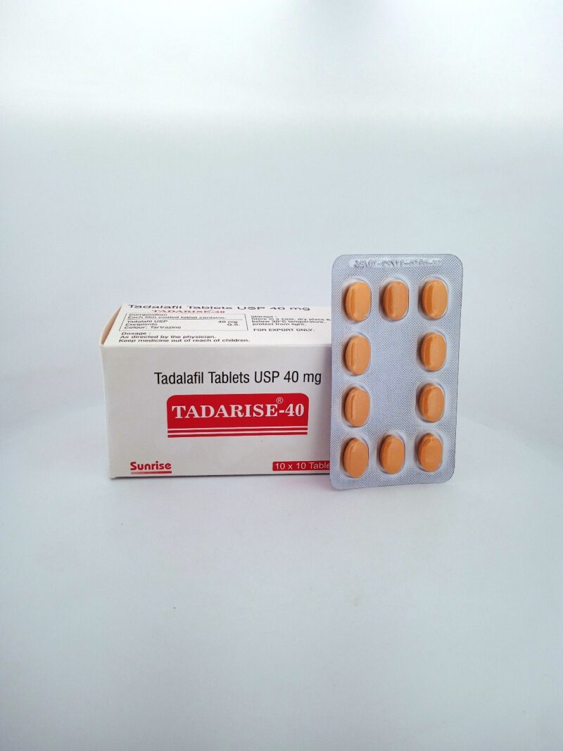 TADARISE 40 MG - 10 TABLETS - Image 4