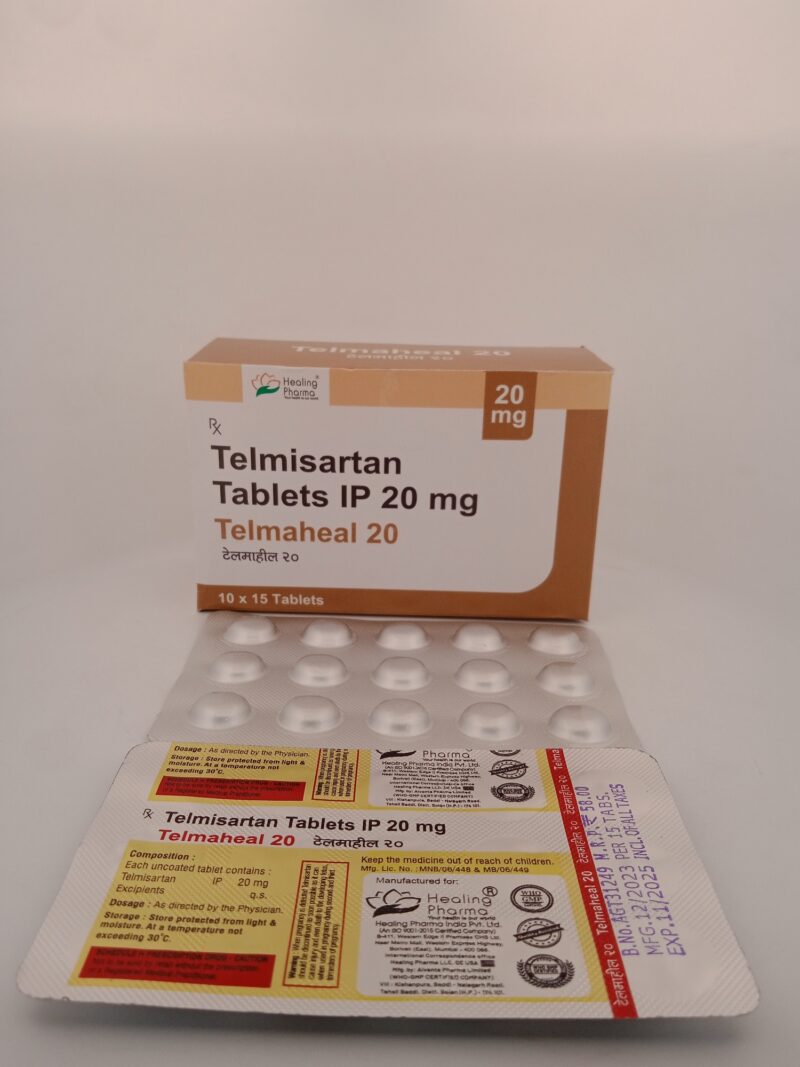 TELMAHEAL 20 MG - 10 TABLET - Image 3