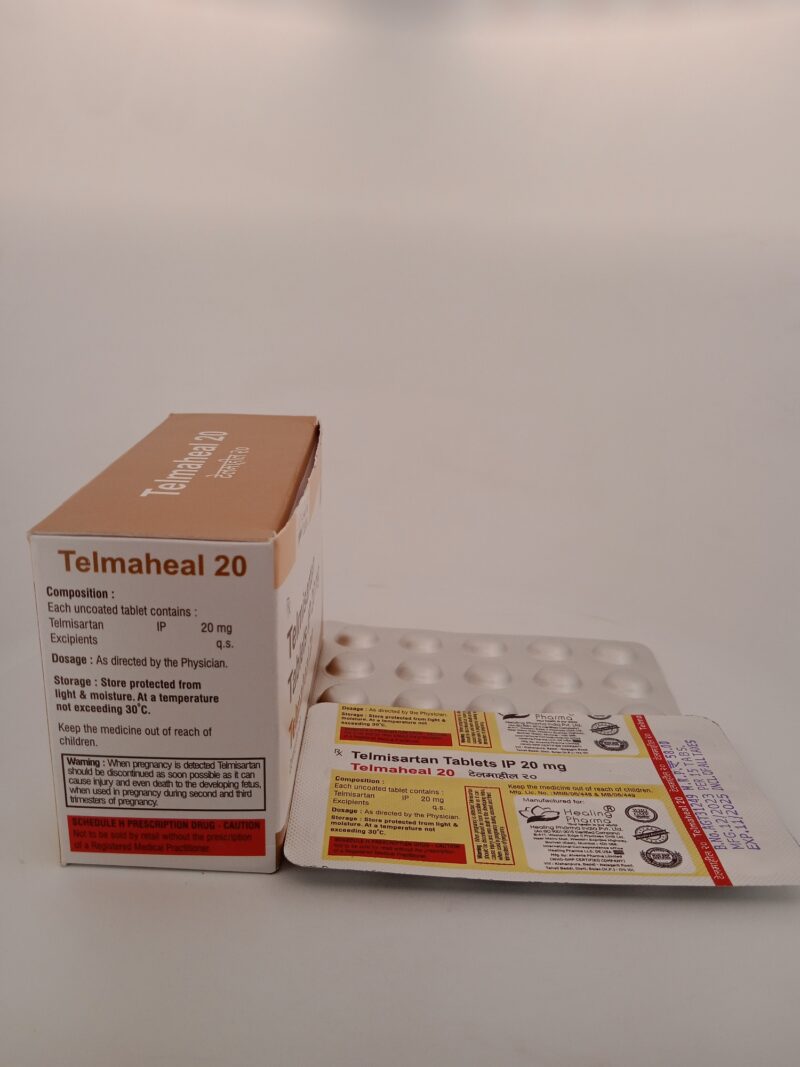 TELMAHEAL 20 MG - 10 TABLET - Image 4