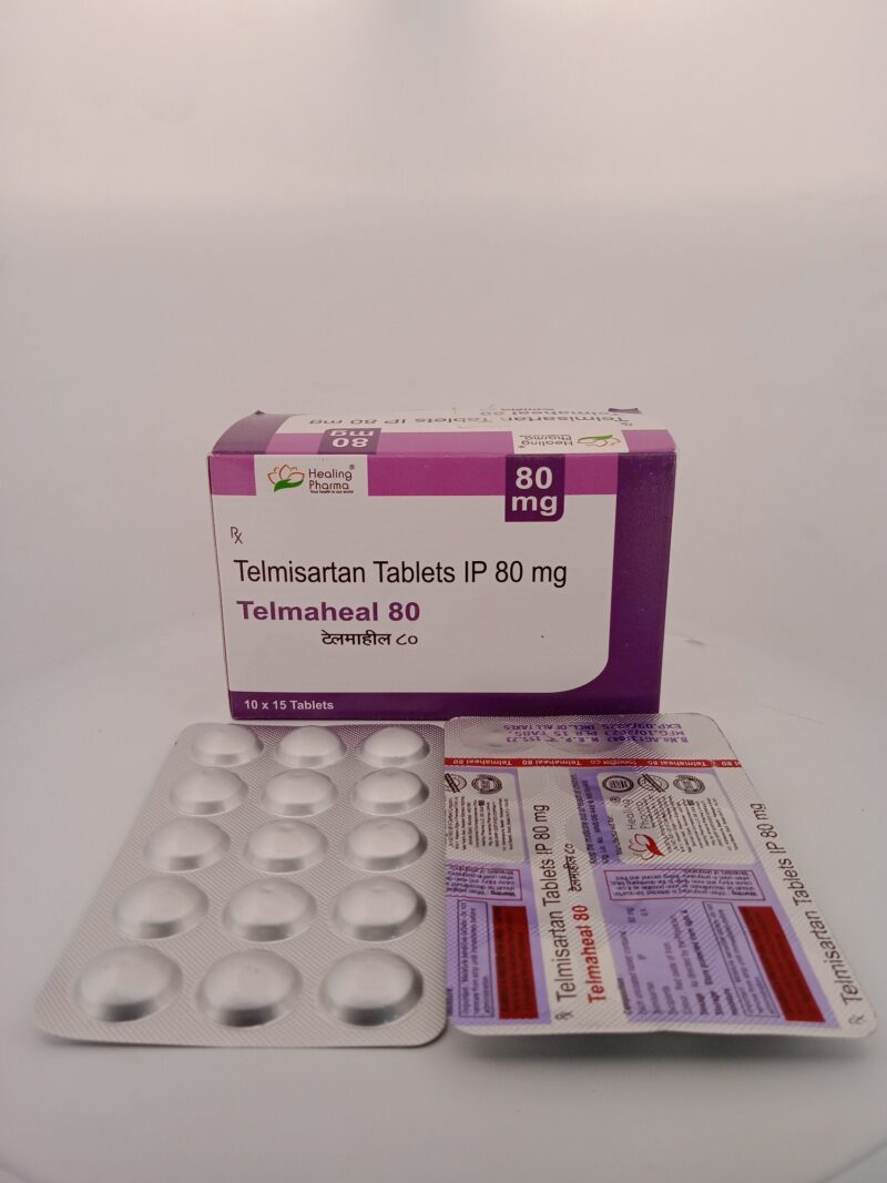 TELMAHEAL 80 MG - 15 TABLETS - Image 2