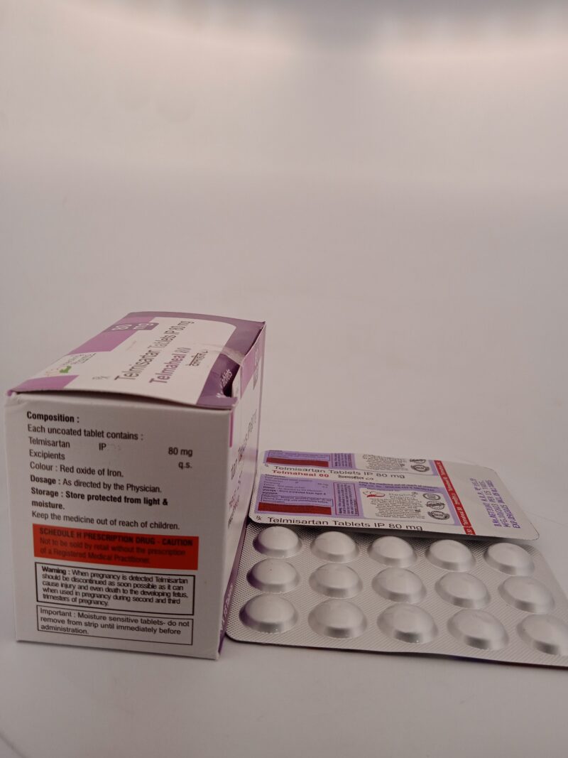 TELMAHEAL 80 MG - 15 TABLETS - Image 3