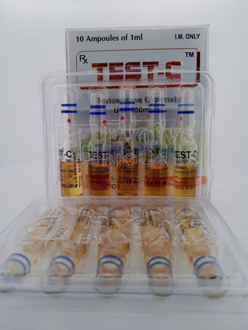 TEST-C - 250MG/1ML - 10 AMPOULE - Image 2