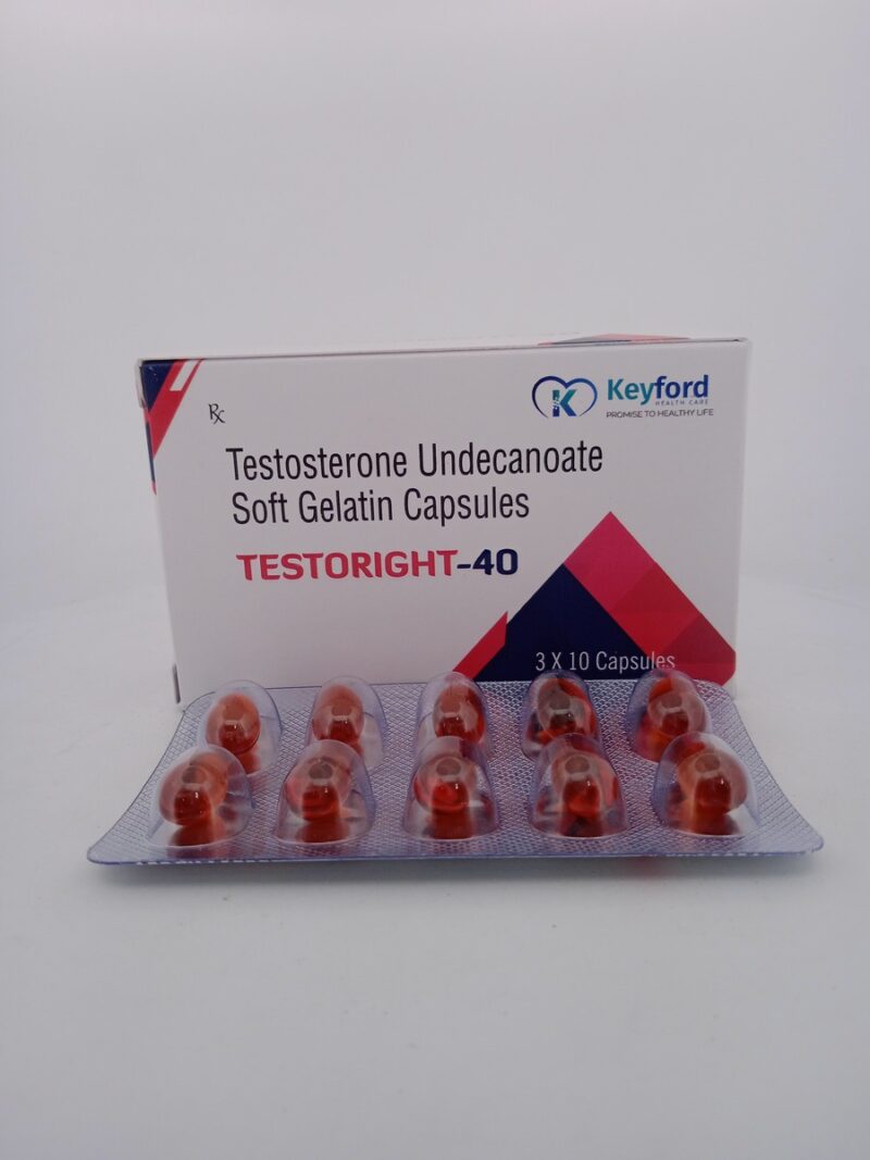 TESTORIGHT 40 MG - 10 CAPSULES - Image 2