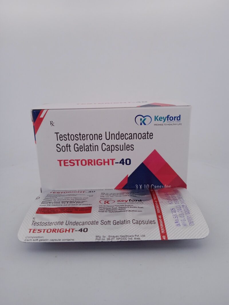 TESTORIGHT 40 MG - 10 CAPSULES - Image 3