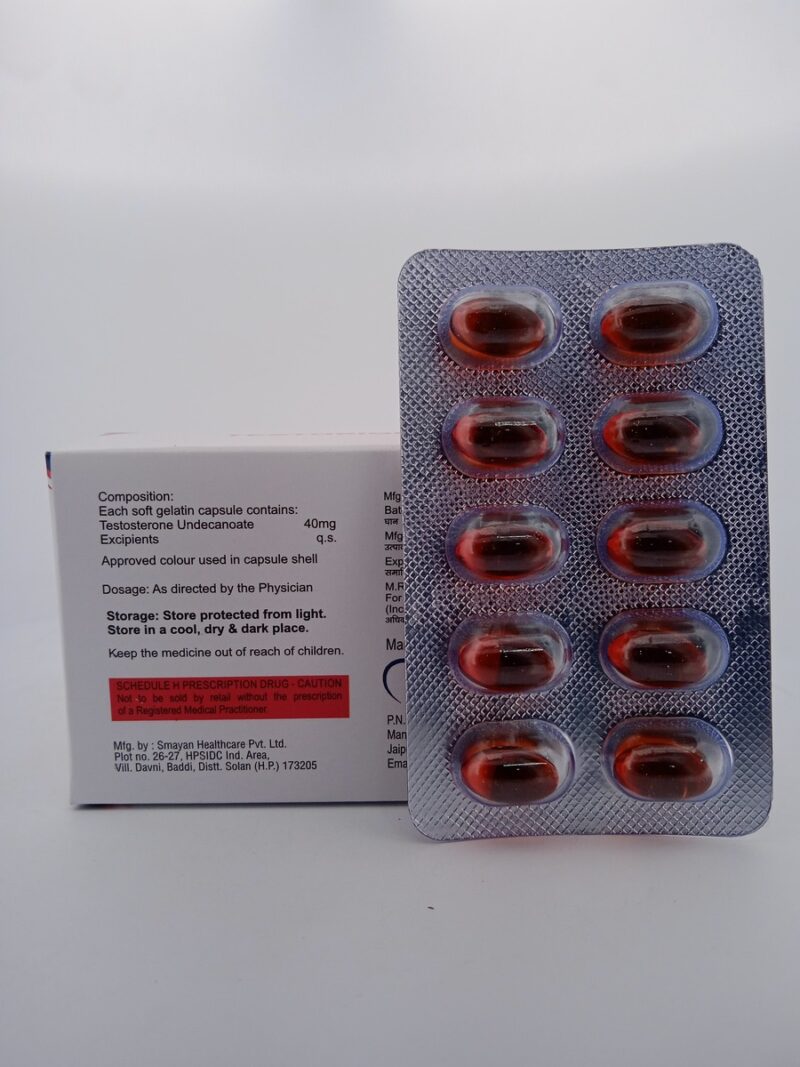 TESTORIGHT 40 MG - 10 CAPSULES - Image 4