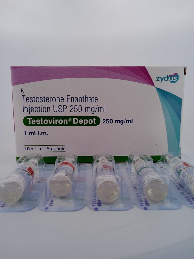 TESTOVIRON DEPOT 250 MG - 10 AMPOULE OF 1ML - Image 2