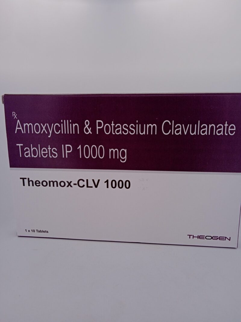 THEOMOX CLV 1000 MG - 10 TABLET