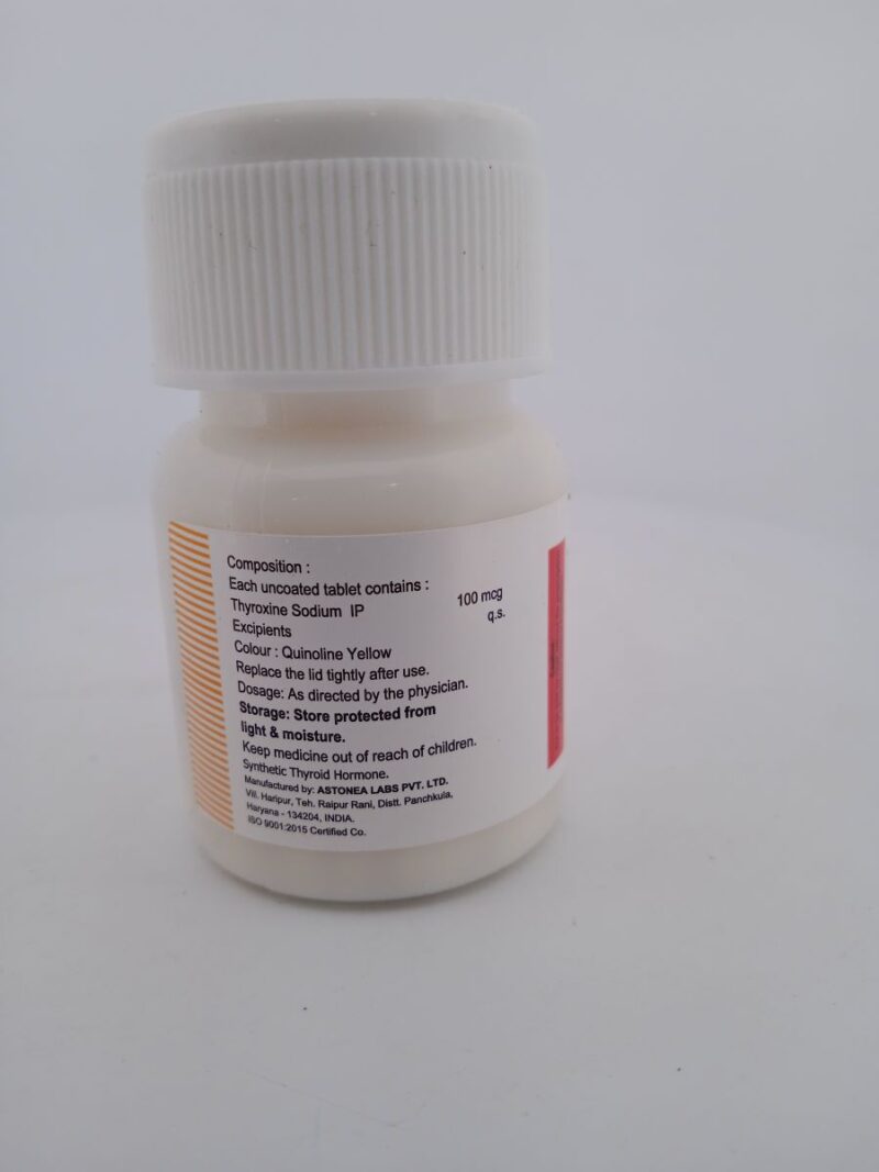 THYROXINOL 100 MG - 120 TABLETS - Image 3