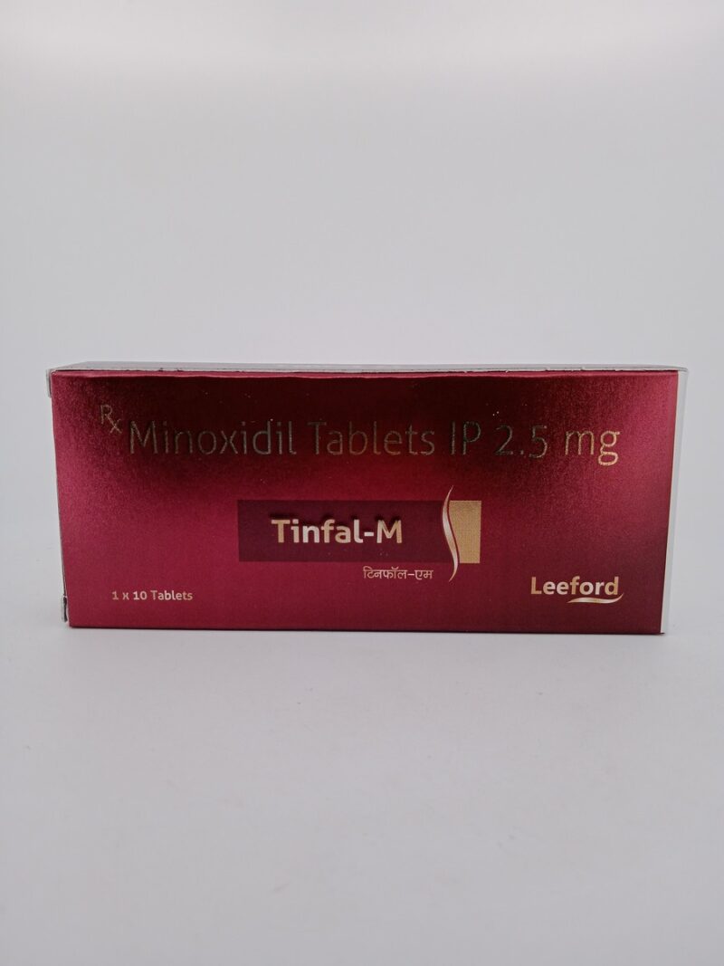 TINFAL-M 2.5 MG - 10 TABLETS