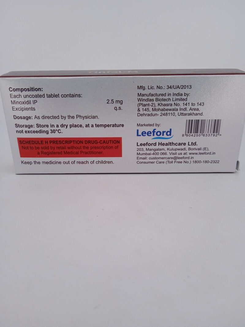 TINFAL-M 2.5 MG - 10 TABLETS - Image 4