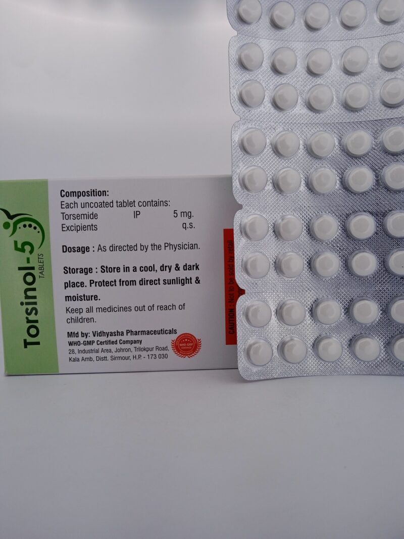 TORSINOL 5 MG - 10 TABLETS - Image 4