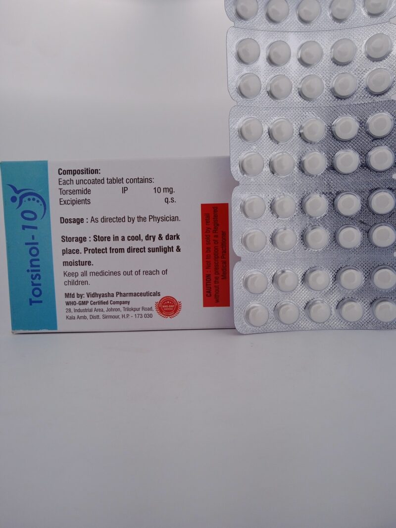 TORSINOL 10 MG - 10 TABLETS - Image 4