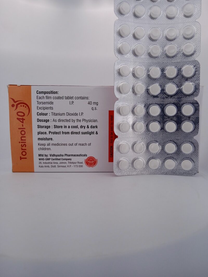 TORSINOL 40 MG - 10 TABLETS - Image 4