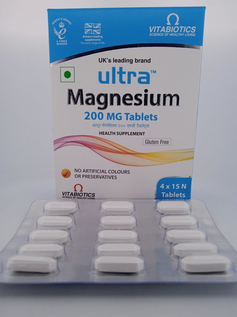 ULTRA MAGNESIUM 200 MG - 15 TABLETS - Image 2